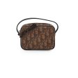 Christian Dior Oblique Mini Brown Pouch 2005 For Sale