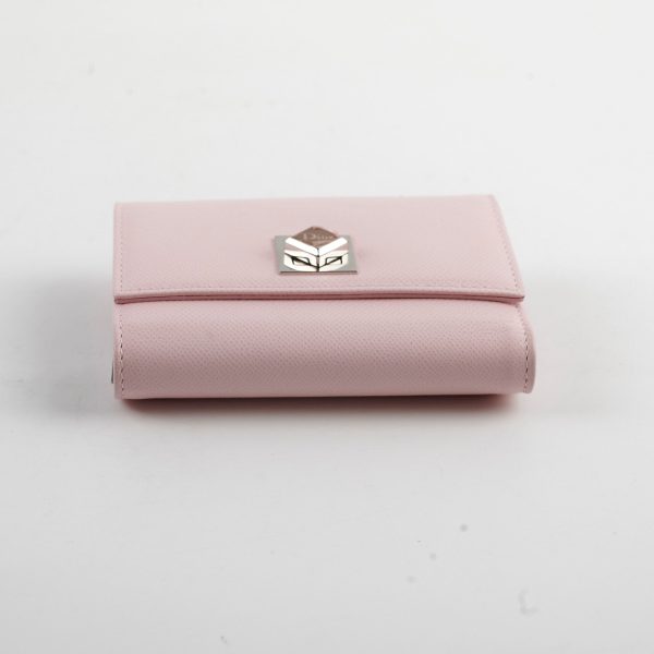 Christian Dior Turn Me Pink Leather Wallet For Cheap