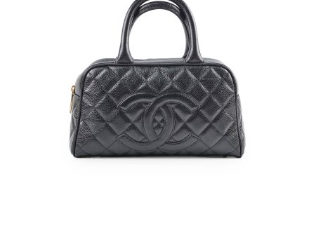 Chanel Bowling Caviar Black For Cheap