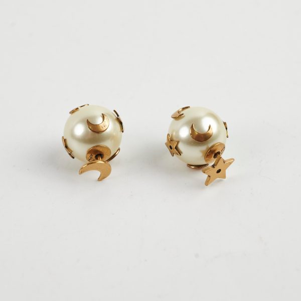 Christian Dior Star Moon Pearl Earrings Online