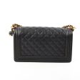 Chanel Old Medium Caviar Boy Black 20 Series Supply