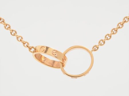 Cartier Baby Love Necklace Pink Gold For Cheap