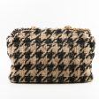 Chanel 19 Maxi Tweed Bag Beige Black 28 Series For Discount