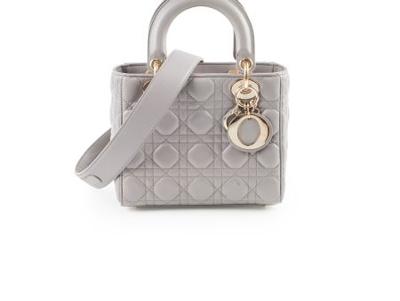 Christian Dior Small Lady Dior ABC Grey Cheap