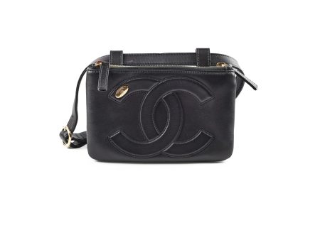 Chanel Lambskin Mania Waist Belt Black For Cheap