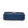 Deal of The Week - Chanel Classic Flap Medium Large M L Lambskin Blue - Series 13 Online