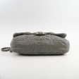 Chanel Seasonal Quilted Flap Bag Grey For Discount