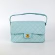 Chanel Vintage Double Side Flap Bag Blue Online Sale