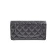 Chanel Fold Black Caviar Wallet Series 22 For Sale