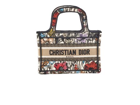 Christian Dior Book Tote Mini Floral Hot on Sale