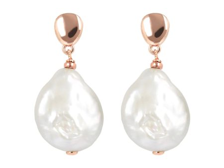 Bronzallure Maxima Ming Pearl Earrings Online Sale