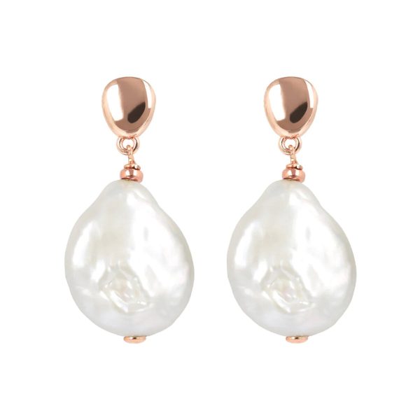 Bronzallure Maxima Ming Pearl Earrings Online Sale