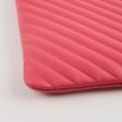 Chanel O Case Medium Chevron Pink Lambskin - Series 24 For Cheap