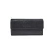 Chanel Long Wallet Black 18 Series Fashion