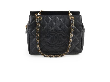 Chanel Black PST Petite Timeless Tote Fashion