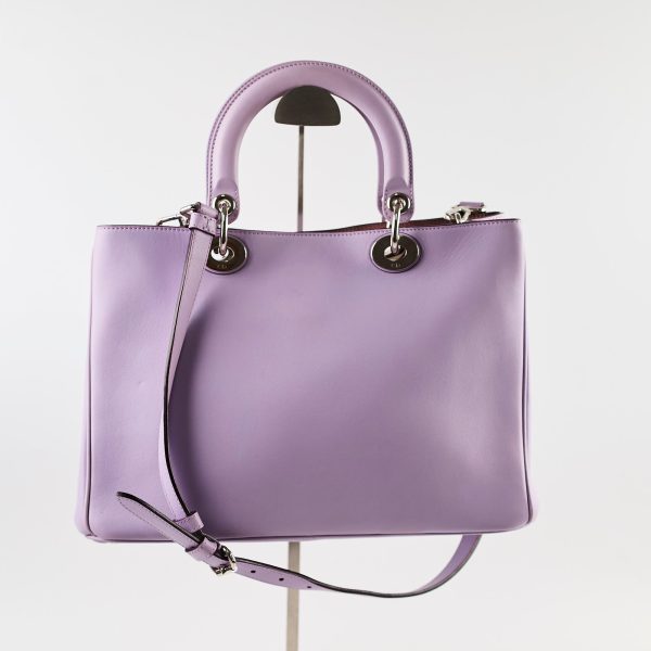 Christian Dior Diorissimo Tote Lilac on Sale