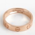 Cartier Love Small Ring Size 49 Rose Gold Hot on Sale