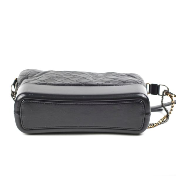 Chanel Medium Gabrielle Calfskin Black - Series 24 Cheap