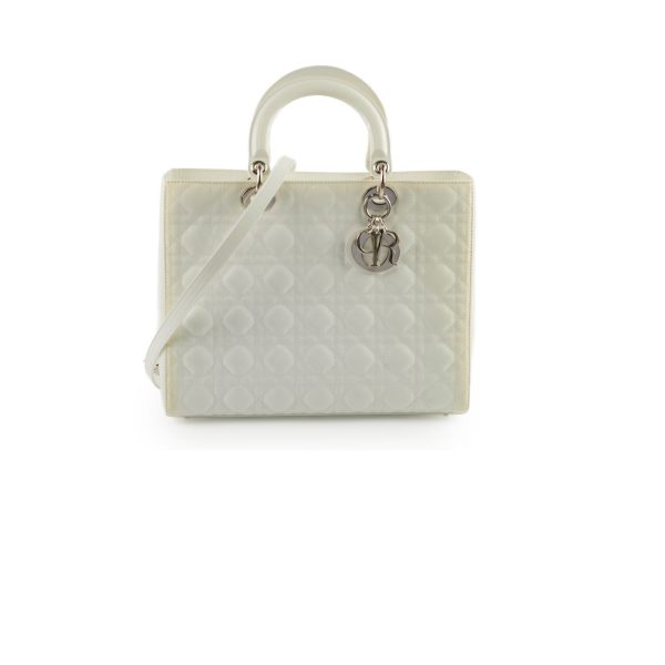 Christian Large Lady Dior White Online now