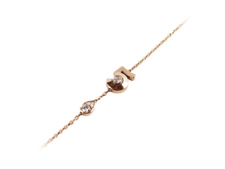 Chanel No.5 Diamond Bracelet 18K Rose Gold on Sale