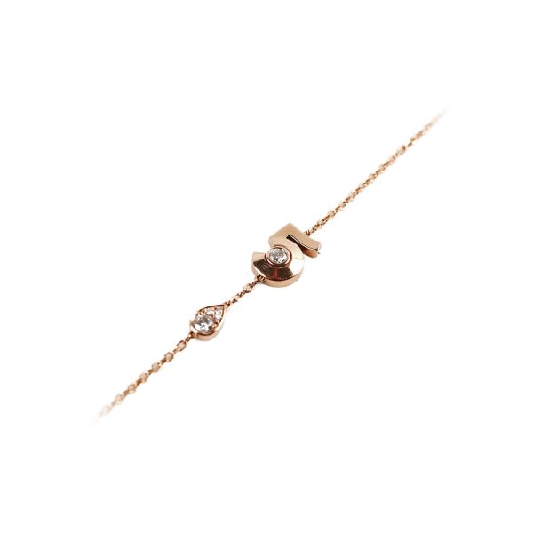 Chanel No.5 Diamond Bracelet 18K Rose Gold on Sale