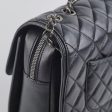 Chanel Large Seasonal Flap Black Lambskin Bag Hot on Sale