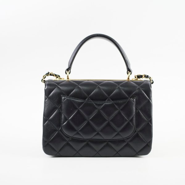 Chanel Small Trendy CC Lambskin Black 29 Series For Sale