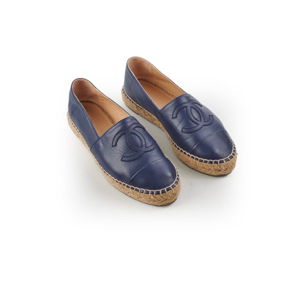 Chanel Espadrilles Navy Size 36 Online