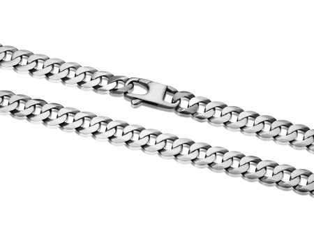 ETHOS BRUSHED GUN METAL 200 CURB CHAIN 20  Hot on Sale