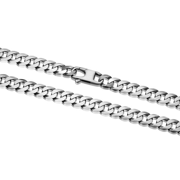 ETHOS BRUSHED GUN METAL 200 CURB CHAIN 20  Hot on Sale