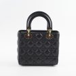 Christian Dior Small Lady Dior ABC Black For Cheap