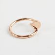 Cartier Small Model Juste Un Clou Ring Pink Gold Size 49 Online