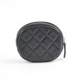 Chanel Caviar Round Coin Purse Black For Sale