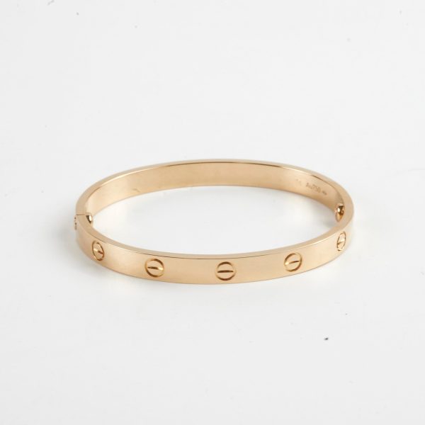 Cartier Love Bracelet Size 17 Yellow Gold 2021 Hot on Sale