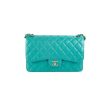 Chanel Jumbo Classic Flap Caviar Turquoise - Sereis 23 Online Hot Sale