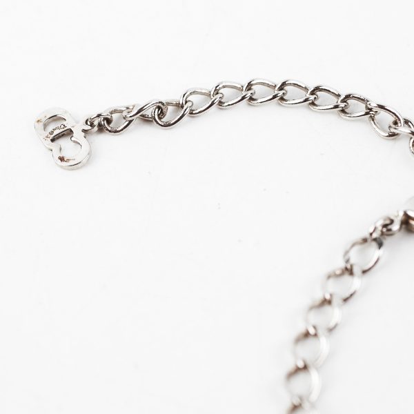 Christian Dior CD Silver Bracelet Costume Jewellery Online now