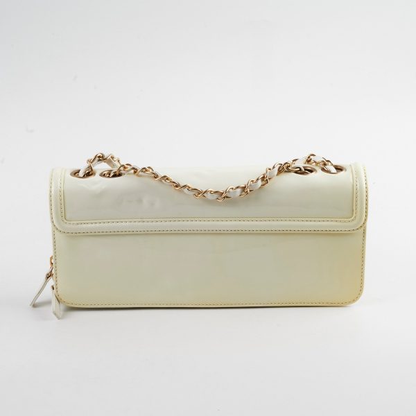 Chanel Rectangle Patent Shoulder Bag Discount