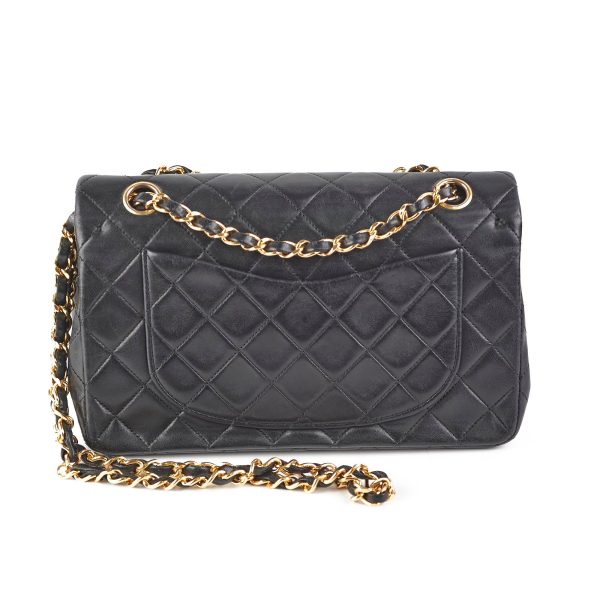 Chanel Vintage Classic Flap Lambskin Black - Series 1 Supply