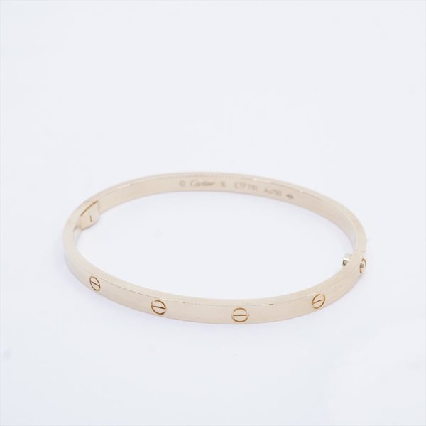 Cartier Love SM Size 16 Yellow Gold Bracelet 2021 Online Sale