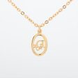 Christian Dior Logo Gold Necklace Costume Jewellery For Cheap