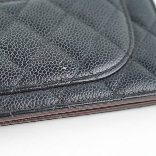 Chanel Long Wallet Black Caviar Online Sale