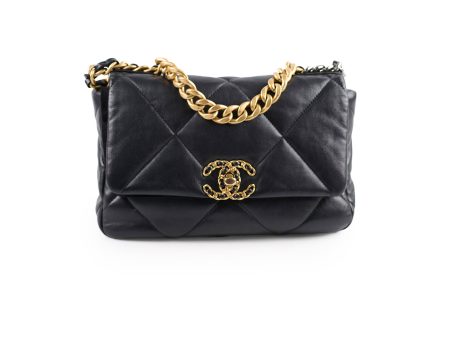 Chanel Small 19 Bag Black Lambskin 2022 Online