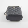 Chanel 23C Small Vanity Case Caviar Black Crossbody Bag Online