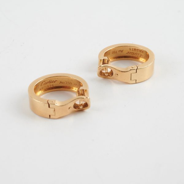 Cartier Love Earrings Yellow Gold 2020 Fashion