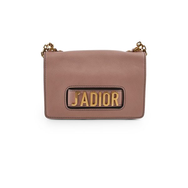 Christian Dior J adior Medium Dusty Pink Flap Bag For Discount