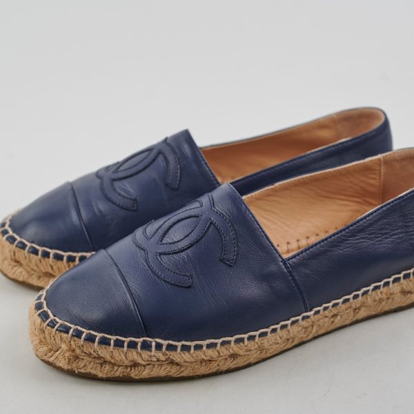 Chanel Espadrilles Navy Size 36 Online