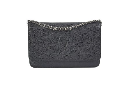 Chanel Wallet On Chain WOC Caviar Black - Series 17 Online