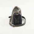 Chanel Small Boy Chainmail Bag Black Sale