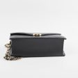 Chanel Black Chevron Envelope Flap Discount