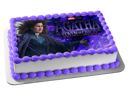 Agatha Coven of Chaos Edible Cake Topper Image ABPID56930 Online Sale